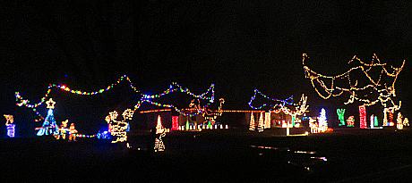 McKenzie Family Christmas Display - Eudora, Kansas