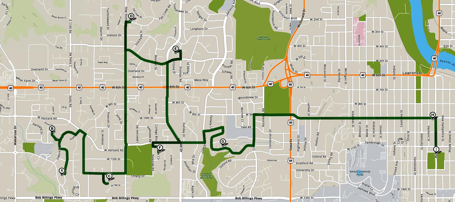 Lawrence Kansas Christmas Light Display Tour