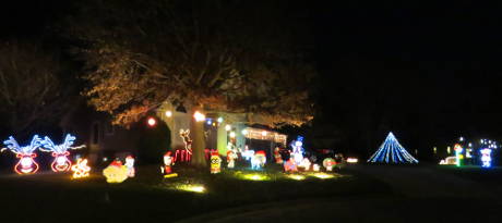 Ranchero Drive Christmas Display - Lawrence Kansas