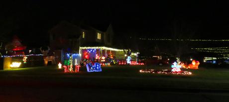 Coneflower Court Lights - Lawrence, Kansas