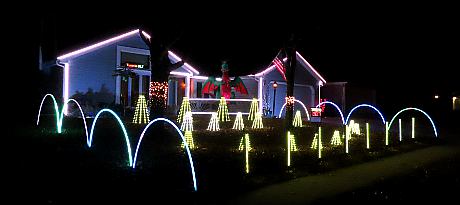 Lights on Andover Street - Lawrence, Kansas