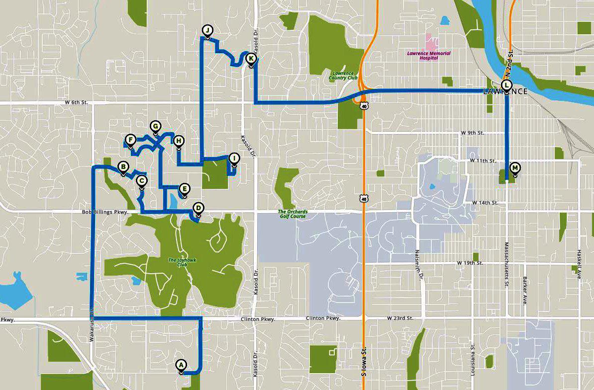 2023 Lawrence Kansas Christmas Light Display Tour