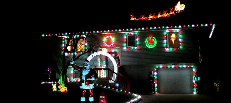 Stevens Drive Christmas Display - Eudora, Kansas