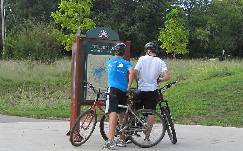 Shawnee Mission Park bicycling