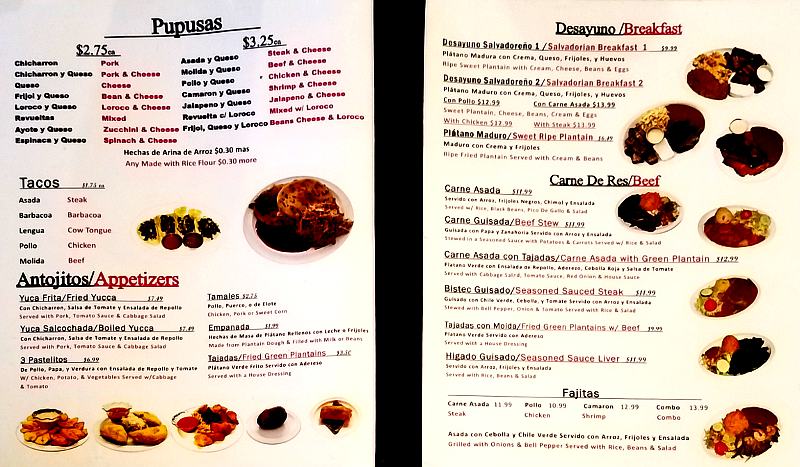 El Pulgarcito menu Merriam, Kansas