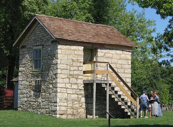 Ice House at Mahaffie Stagecoach Stop and Farm Historic Site