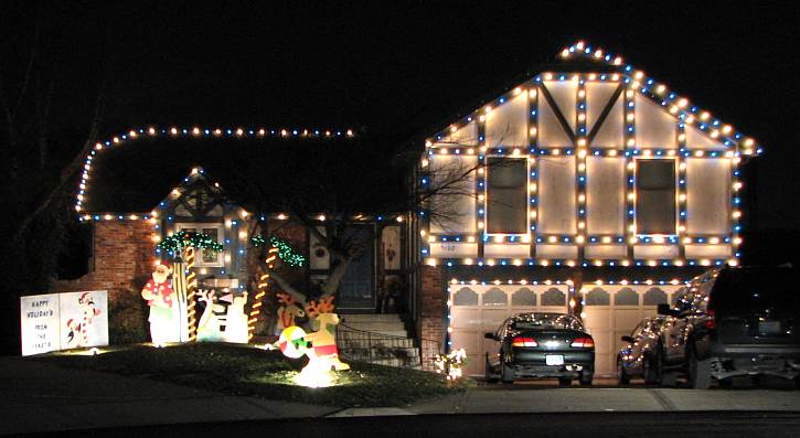 Christmas Card Lane - Olathe, Kansas