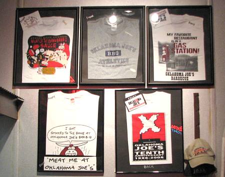Oklahoma Joe's Barbecue T-shirts and hats