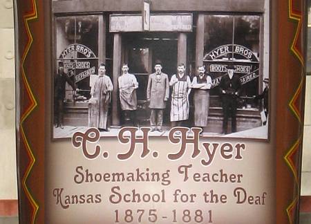 Olathe Cowboy Boot at Kansas School for the Deaf