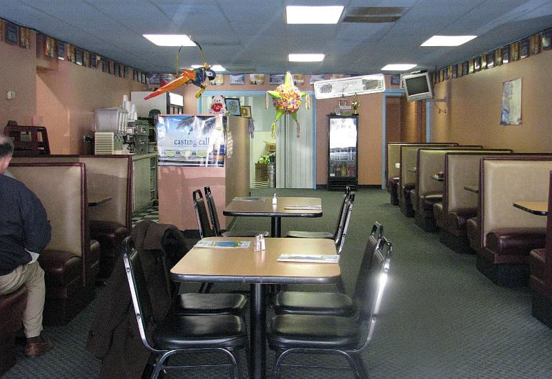 Mariscos Veracruz dining room