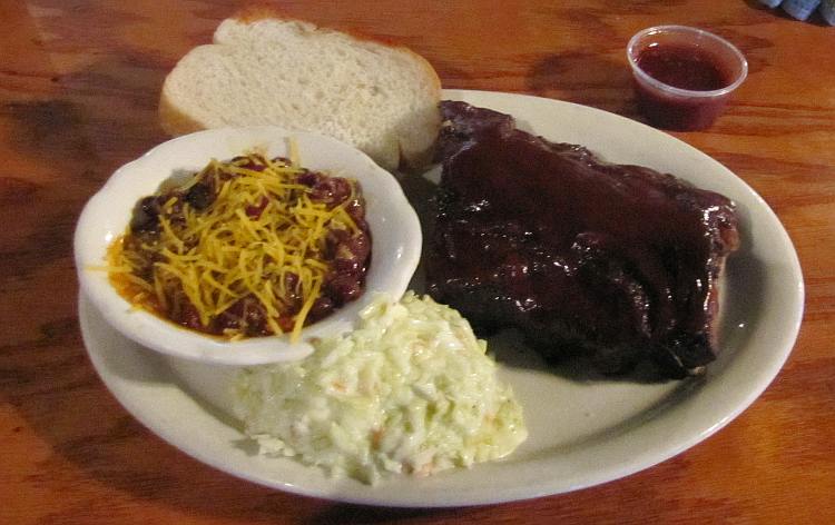 Baby back ribs - Double Nickel Diner