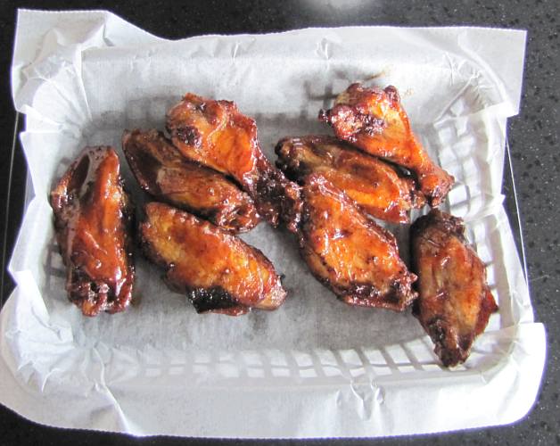 Barbeque chicken wings - McGuire's Smokehouse Olathe, Kansas