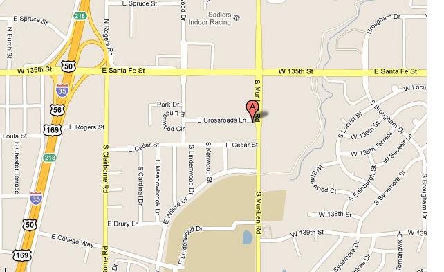 Freddy T's Map - Olathe, Kansas