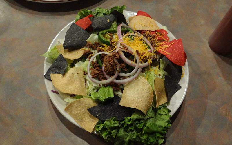 Taco salad at the Other Place
