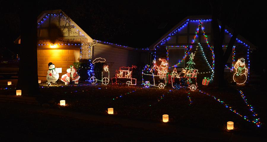 Christmas Card Lane - Olathe, Kansas