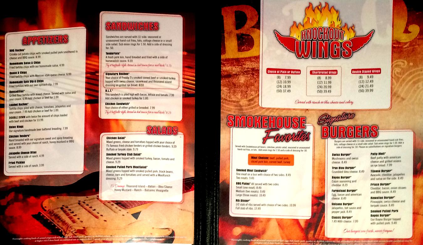 Freddy T's Restaurant and Sports Bar - Olathe, Kansas