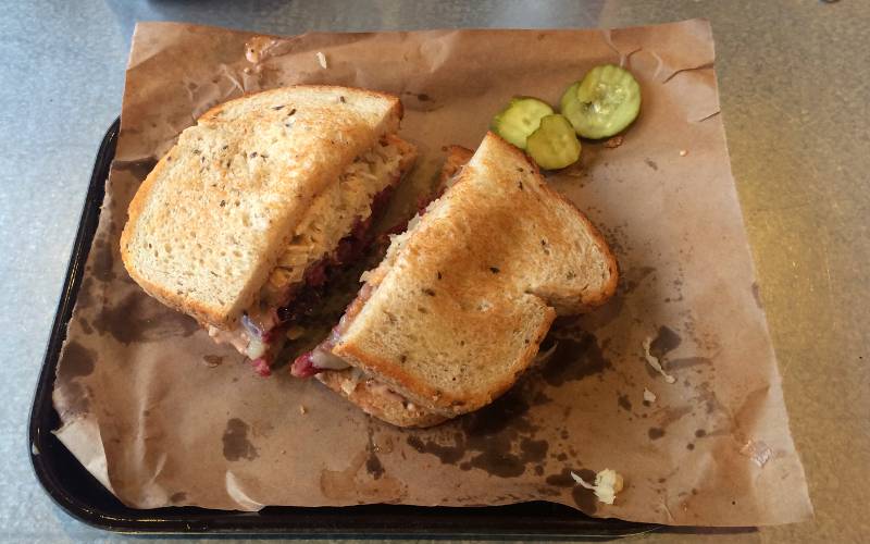 corned beef burnt ends Reuben at Joe's Kansas City