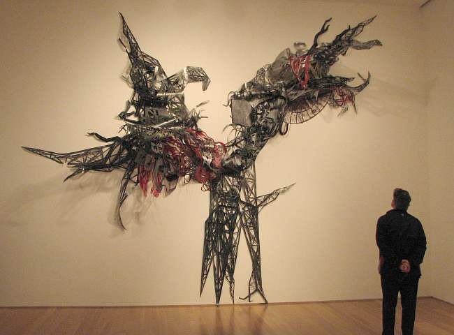 Nicola Lopez sculpture at Nerman Museum of Contemporary Art