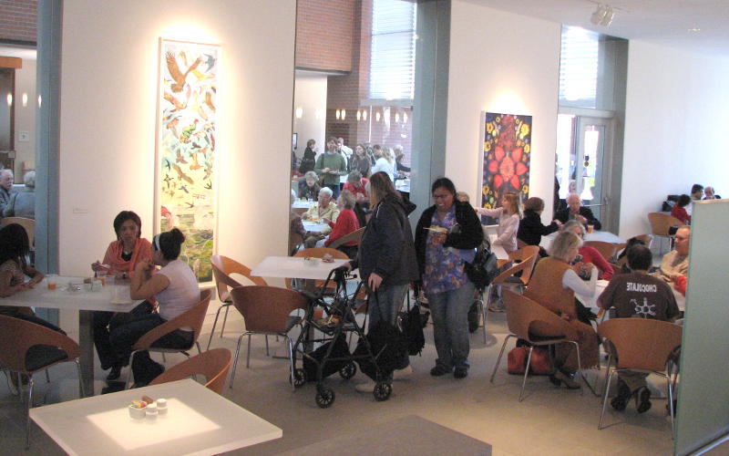 Nerman Museum of Contemporary Art Cafe Tempo restaurnat