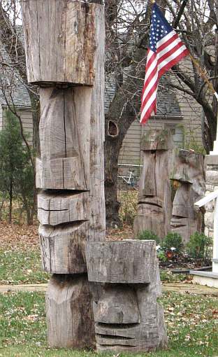 Easter Island figures