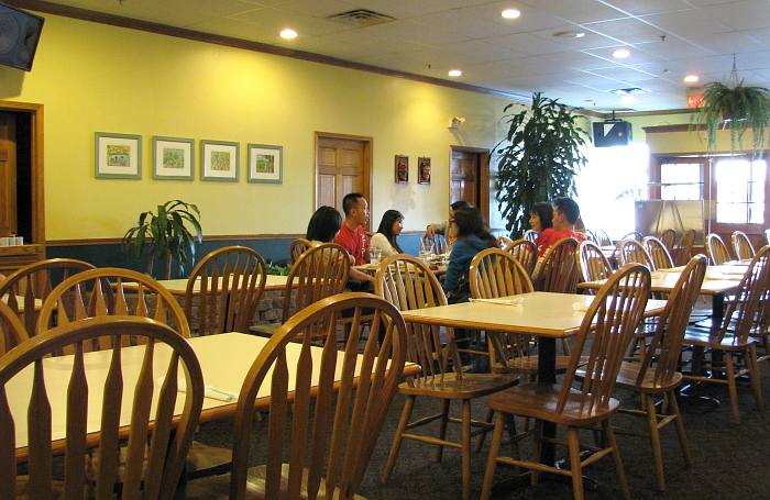 Choga Korean Restaurant dinning room