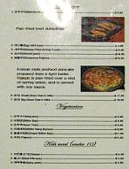Chosun Korean BBQ Menu page 4