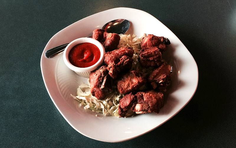 miniature garlic pork rib appetizer - Wei-Wei Overland Park, Kansas