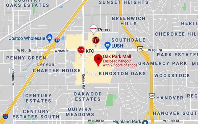 Canstruction Kansas City Map - Oak Park Mall