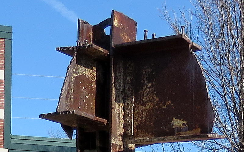 Steel beam from the World Trade Center