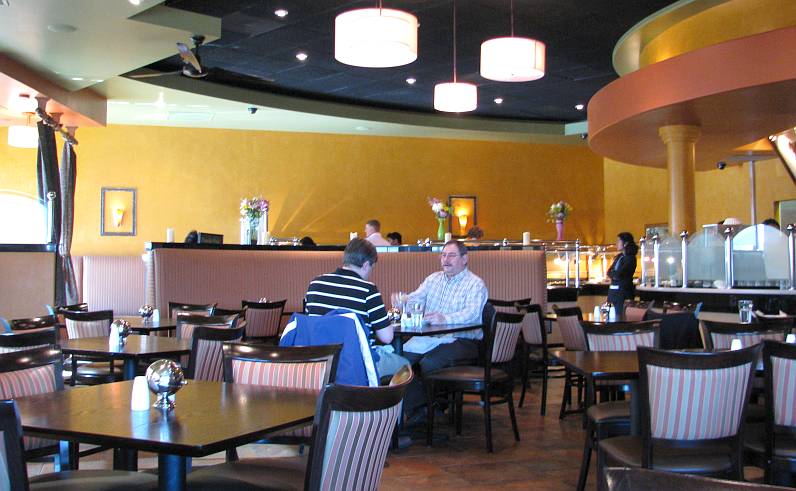 Masalas Indian Restaurant dining room