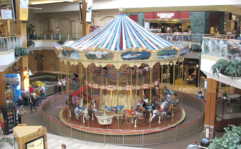 double decker carosel - Oak Park Mall