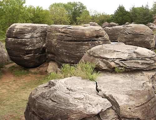 Rock City near Minneapolis, Kansas