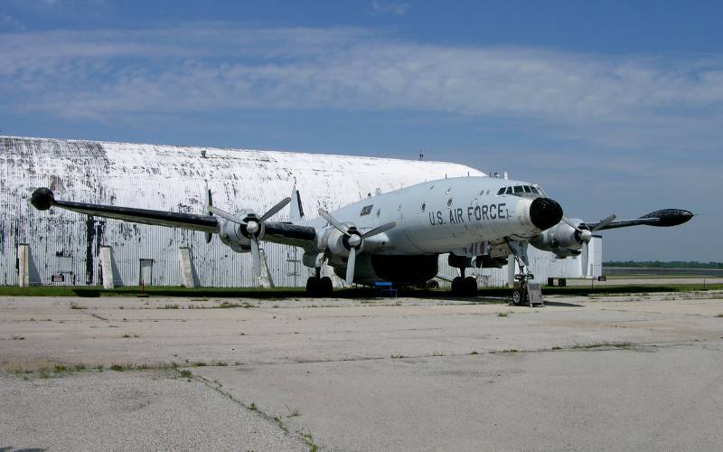 Lockheed Super Constellation at Combat Air Museum.