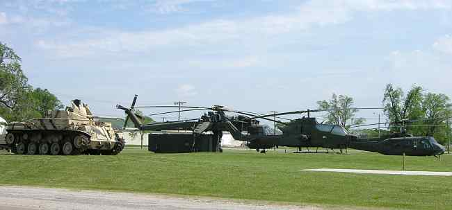 Museum of the Kansas National Guard aircraft