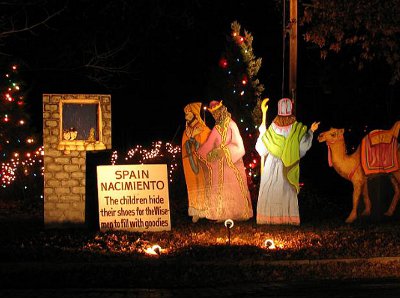 Potwin Place Neighborhood Christmas Display - Topeka, Kansas