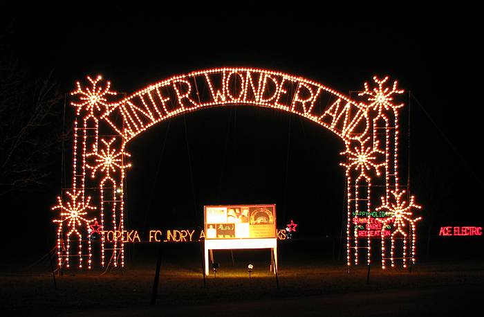 Main enterance to Winter Wonderland