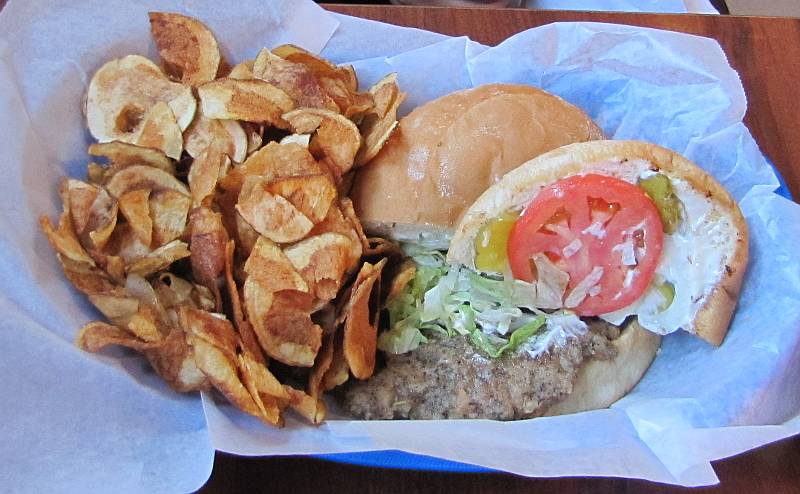 Lou Bird's Pork Tender at Speck's Bar and Grill