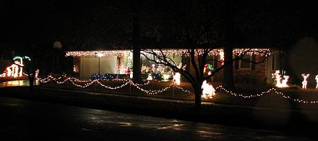 Minnesota Avenue Christmas Display - Topeka, Kansas