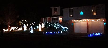 Goodrich Family Christmas Display - Topeka, Kansas