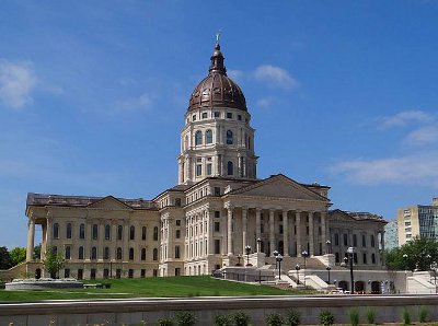 Kansas State Capitol Building - Topeka, Kansas