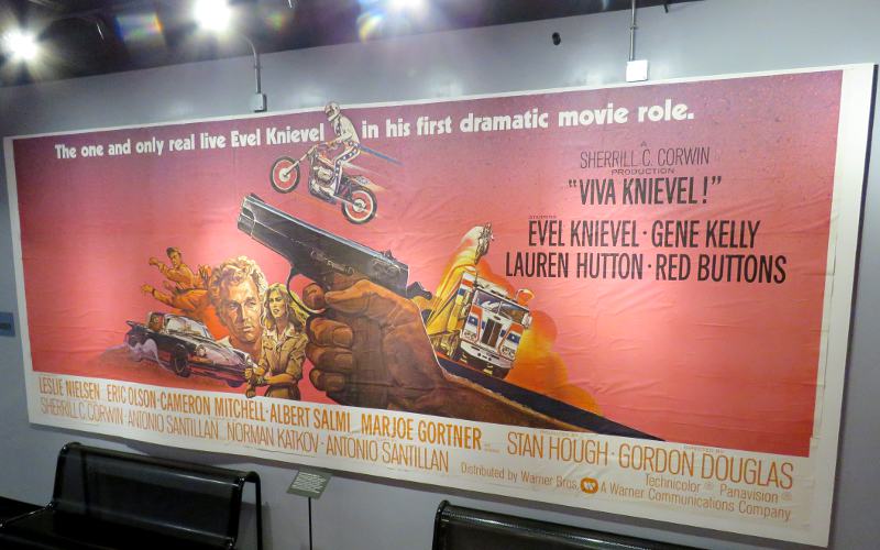 Viva Knievel Movie Billboard poster