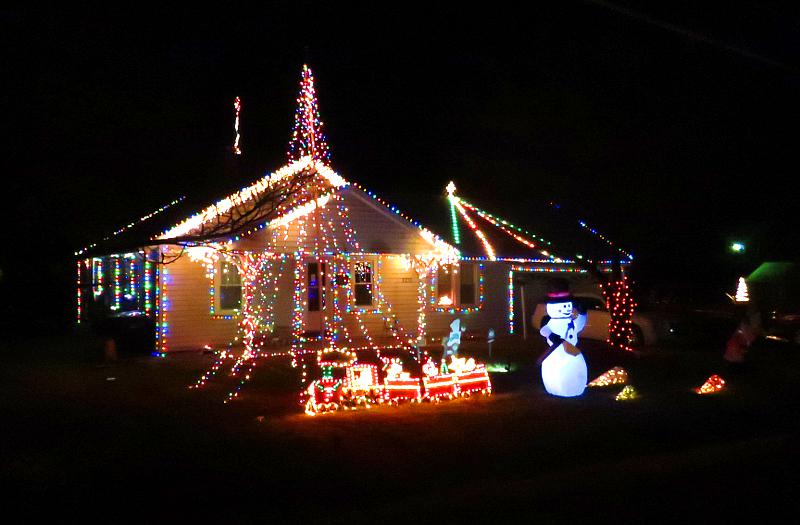 Topeka Christmas Light Display Tour Kansas