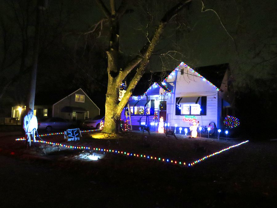 Topeka Christmas Light Display Tour Kansas