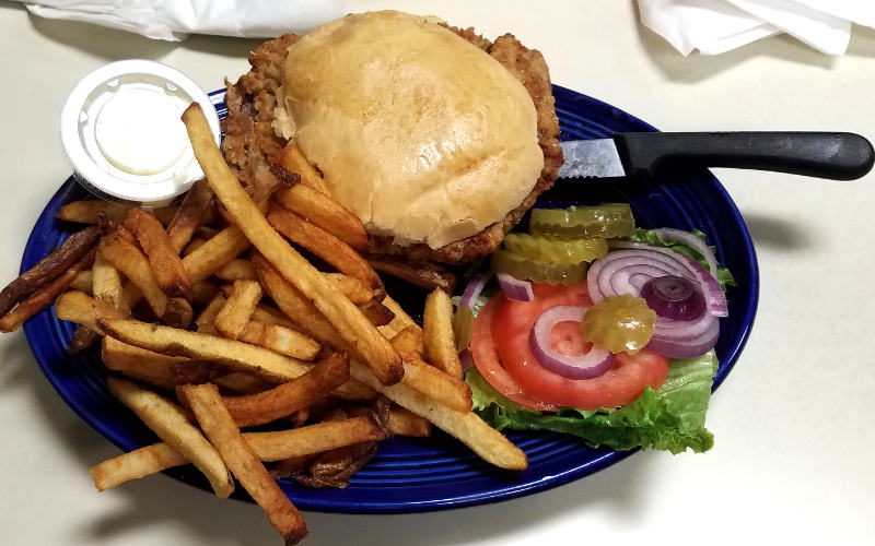 Chicken fried steak - Bradley's Corner Fafe