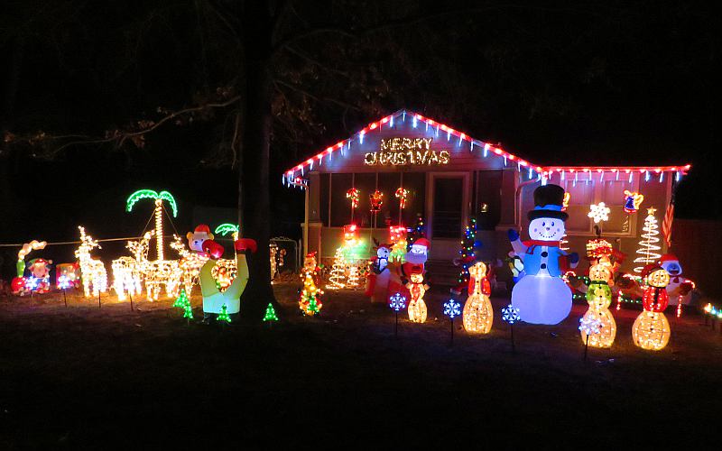2022 Christmas Lights Near Wikinney Kansas Topeka Christmas Light Display Tour - Kansas