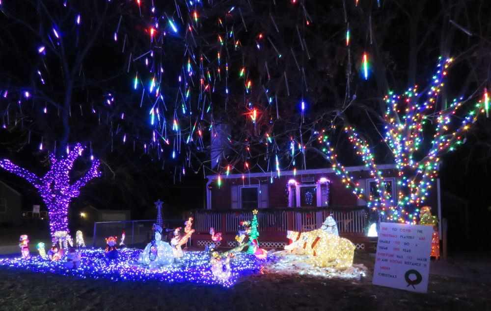 Topeka Christmas Light Display Tour Kansas