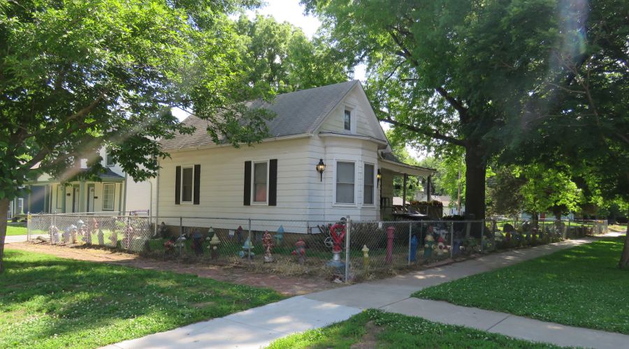 Belshe Fire Hydrant Garden - Topeka, Kansas