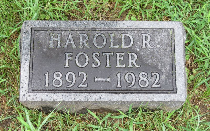 Hal Foster (Prince Valiant creator) grave