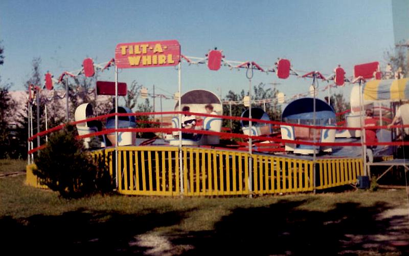 Tilt A Whirl at Boyles Joyland Kiddie Park