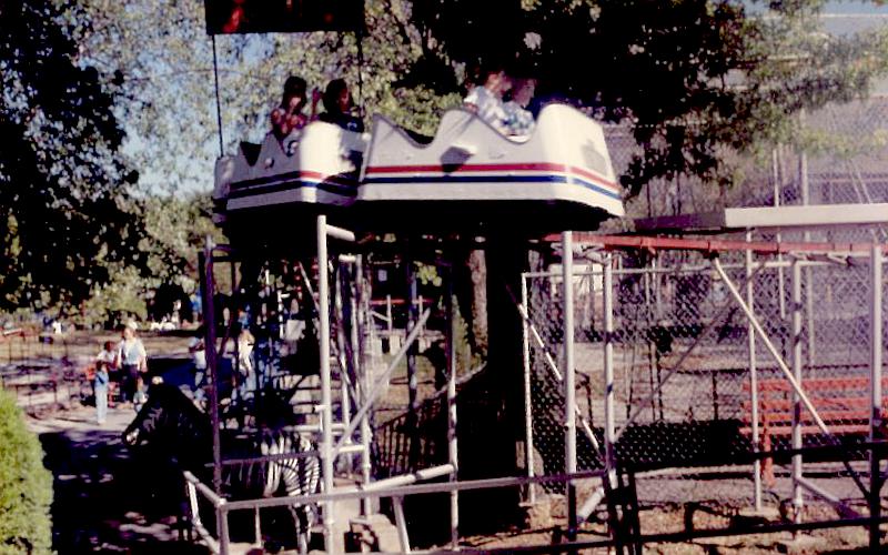 Roller Coaster at Boyles Joyland in Topeka, Kansas